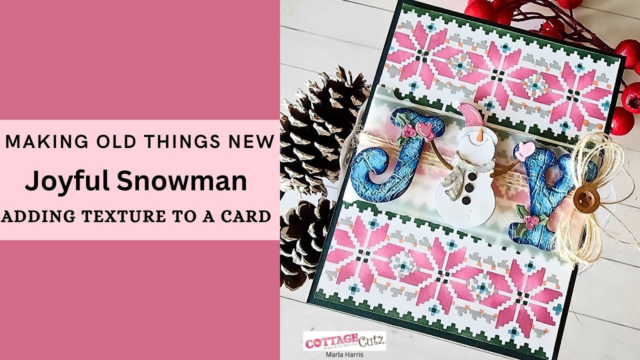 Easy Ways to Add Texture To Your Cards