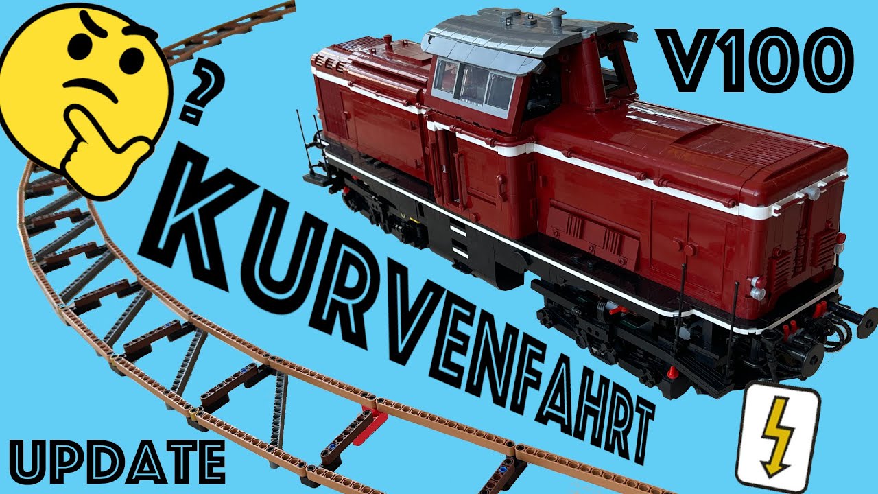 Riesiges Gleisoval für meine motorisierte BlueBrixx V100  🚂