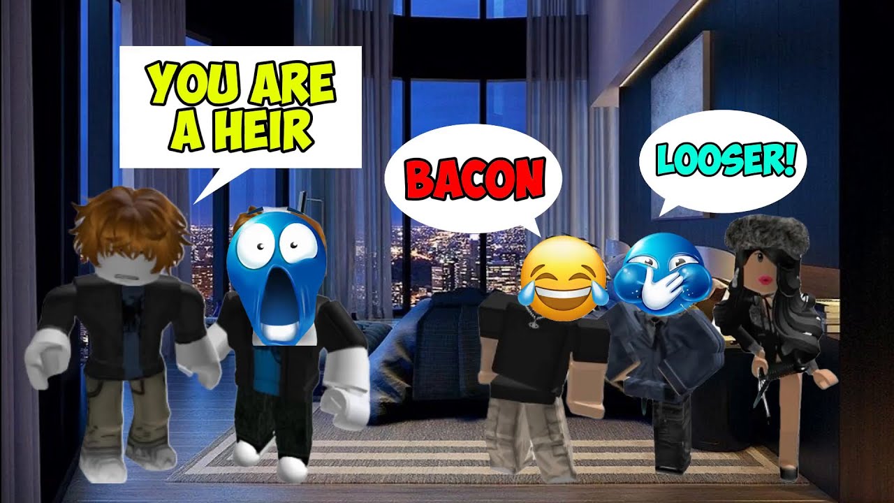 😂They Laughed Because I'm Bacon... But I Was A Secret Heir Of Roblox! 😎🤯 | TTS ROBLOX