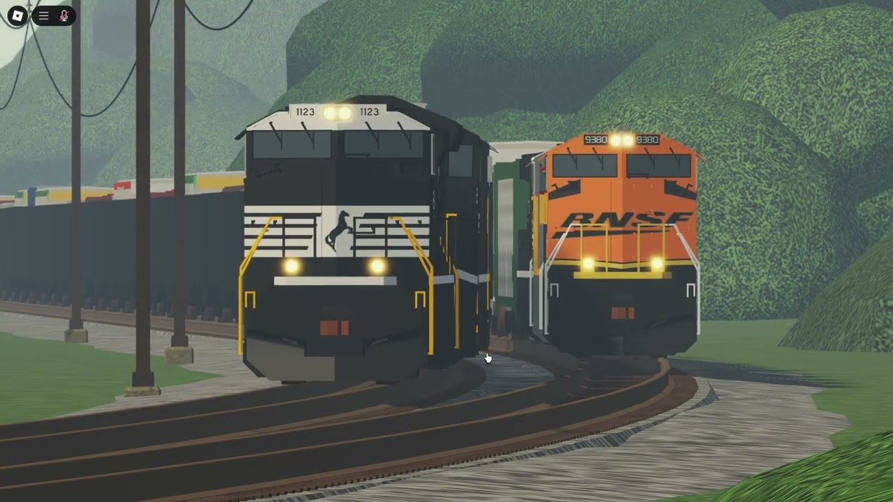 Train railfanning.