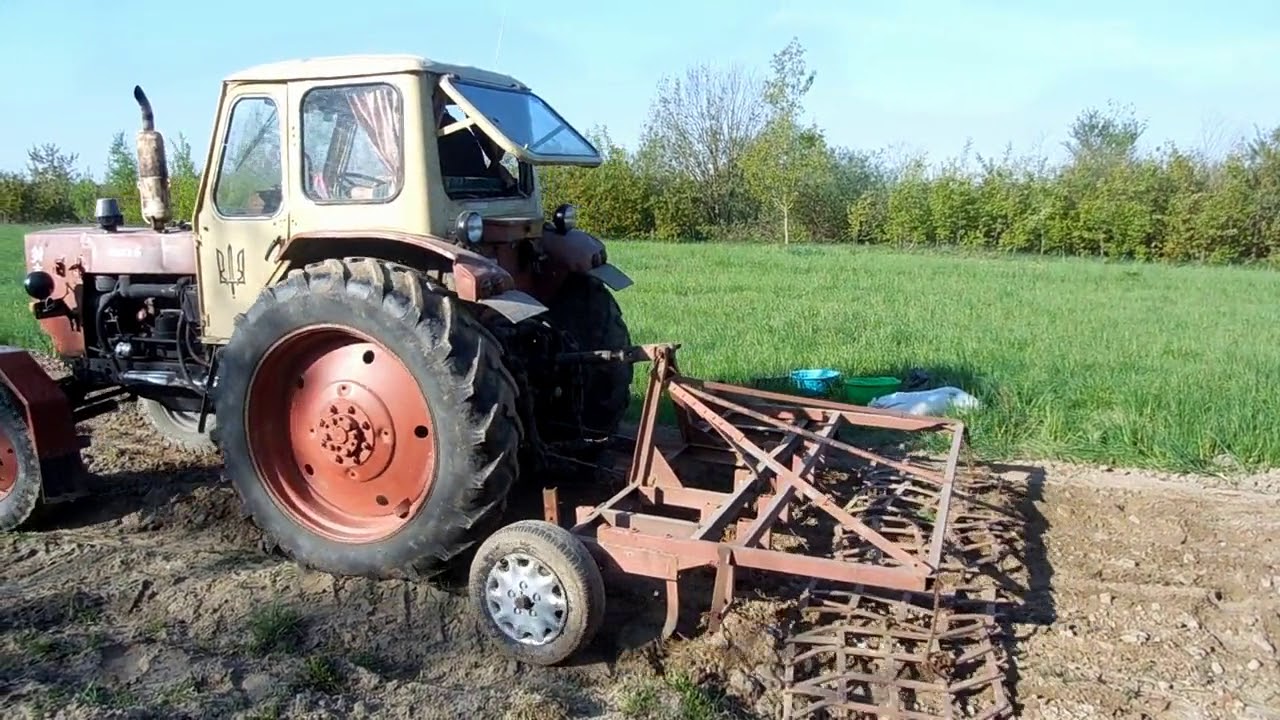 культивация на ЮМЗ 6\cultivation at YuMZ 6