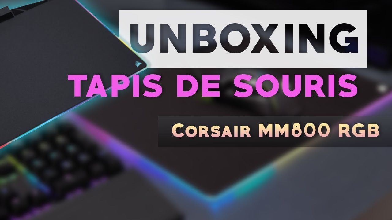 Unboxing & Test Corsair MM800 RGB Polaris
