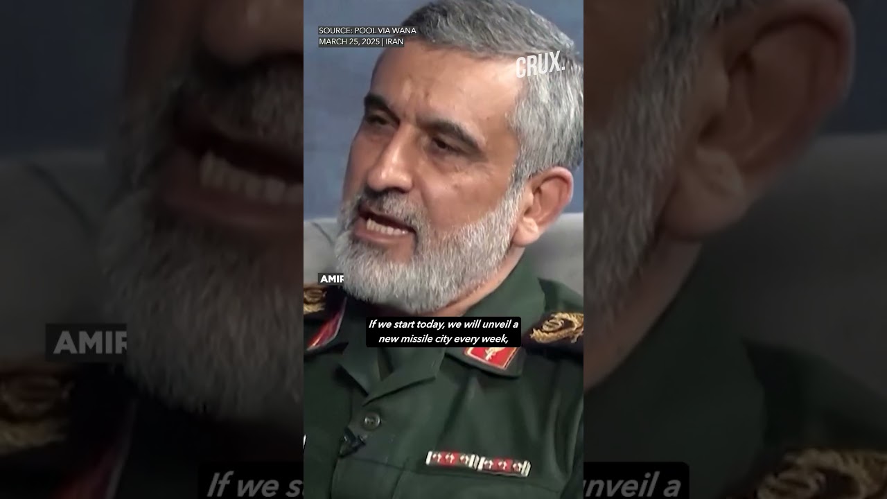 Иран открыл подземный &laquo;ракетный мегагород&raquo; с баллистической ракетой