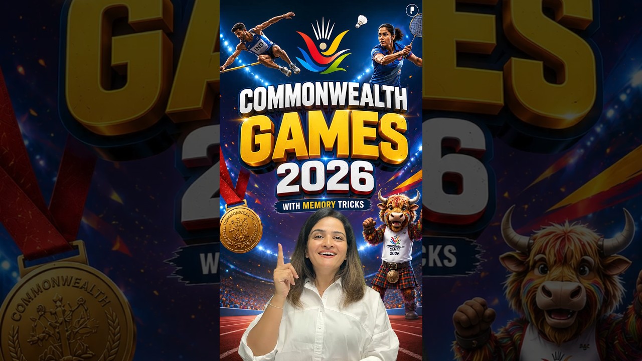 Commonwealth Games 2026 🇮🇳 | Sharmila Dhankar & Murali Sreeshankar | Sports Current Affairs #Shorts