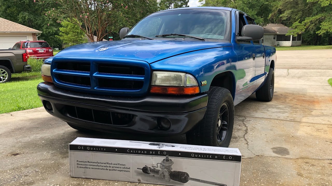 Пошаговая установка реечного и шестеренчатого привода (Dodge Dakota 2000 г.)