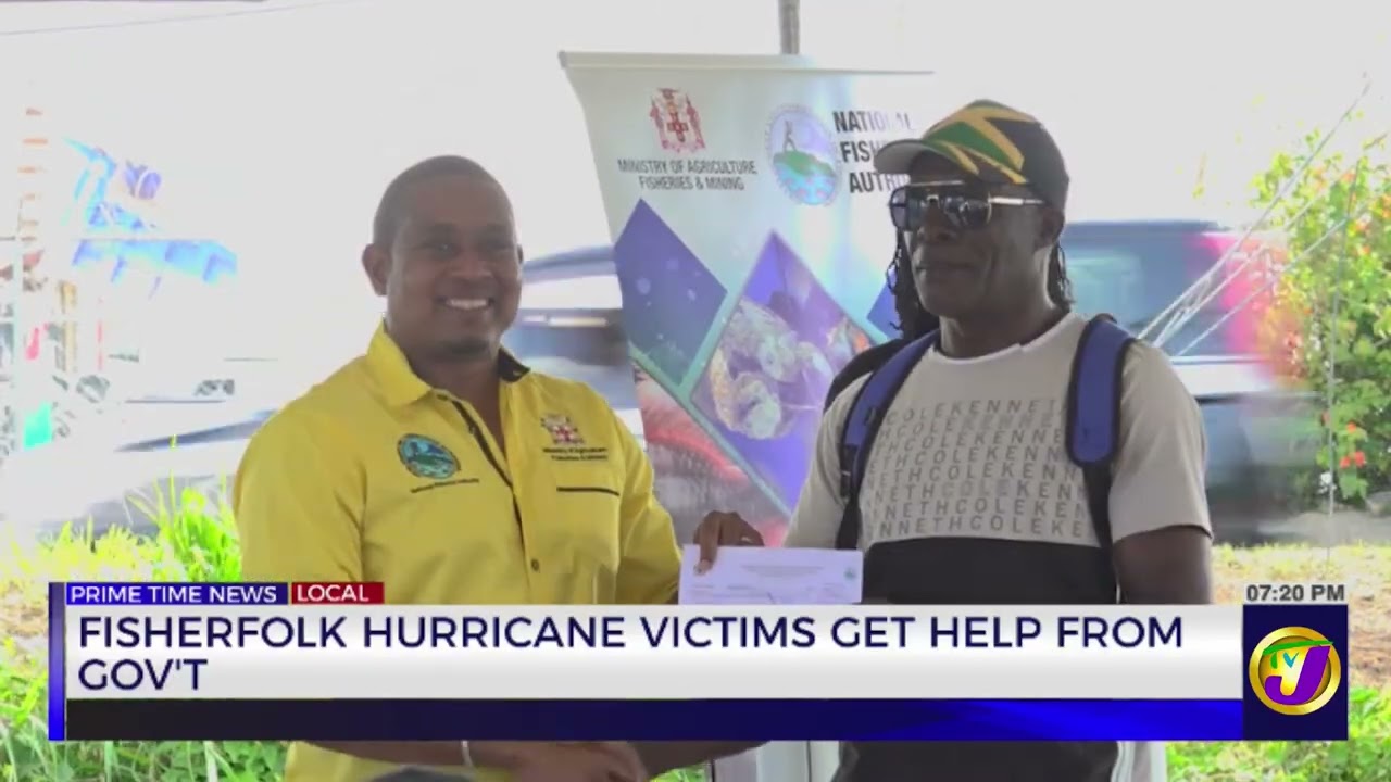 Fisherfolk Hurricane Victims Get Help From Gov't | TVJ News