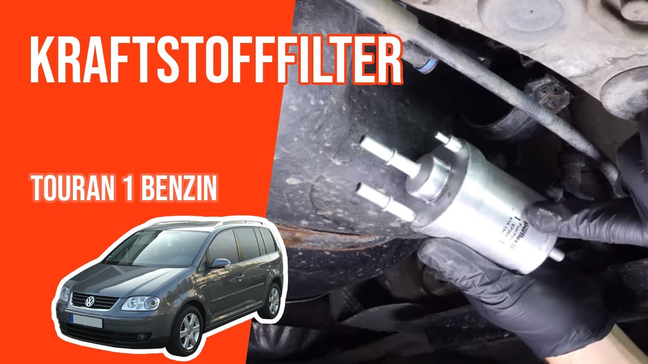 Wie Touran 1 1.6 Kraftstofffilter wechseln ⛽