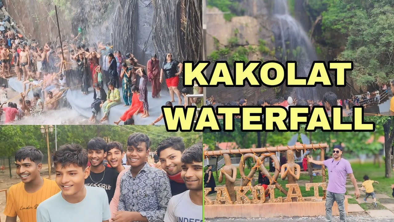 Kakolat Waterfall Video 🌊||Kakolat Ka Jharna 🌊|| Today Kakolat Video ||#kakolatwaterfall #vlog