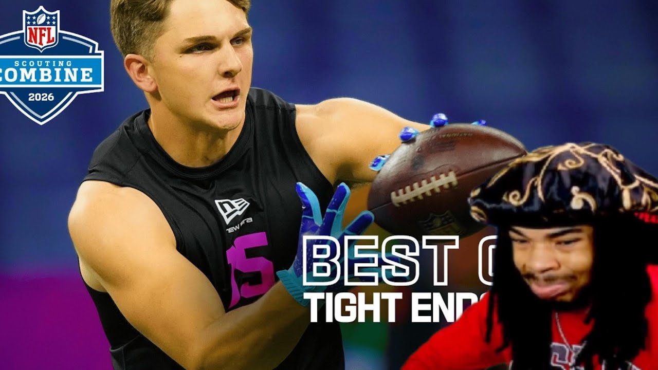 NEW TE RECORD!! Tight End 2026 NFL Scouting Combine (reaction)