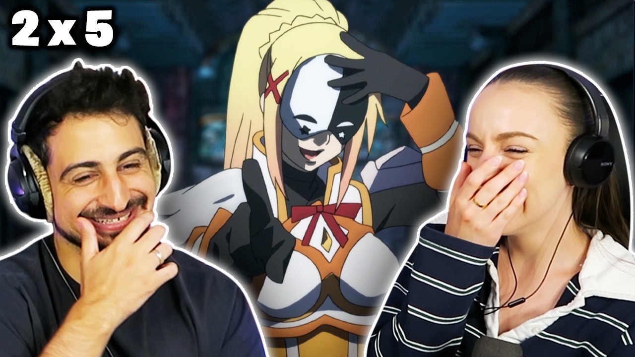 DARKNESS POSSESSED?! 😂 *KONOSUBA* 2x5 REACTION!