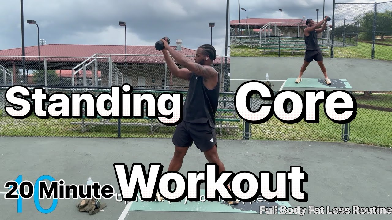 Do This Standing Core Workout To Get Rid OF That FUPA & Big Belly