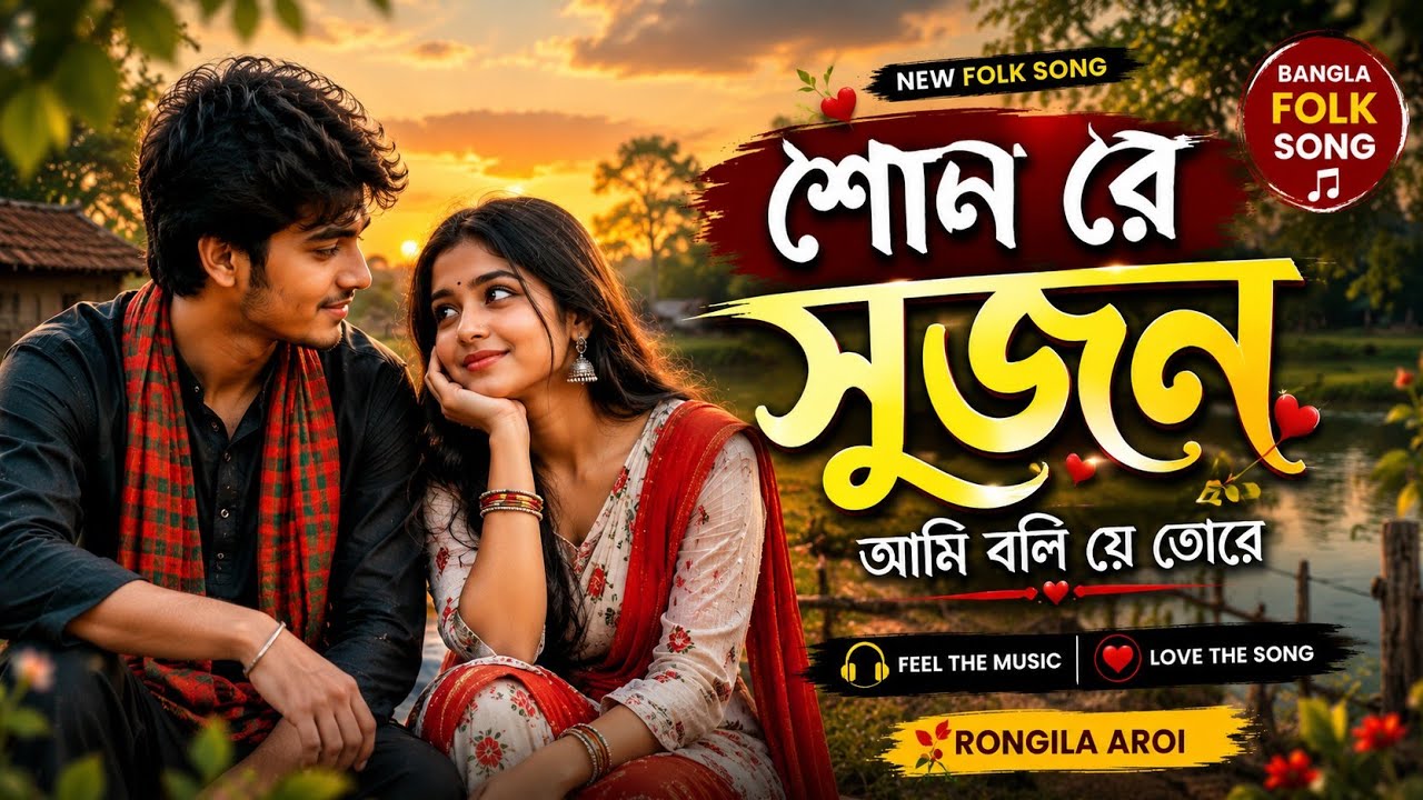 #Son Re Sujon Ami Boil Je Tore #শোনরে সুজন আমি বলিযে তোরে #rongila aroi #bangla new song