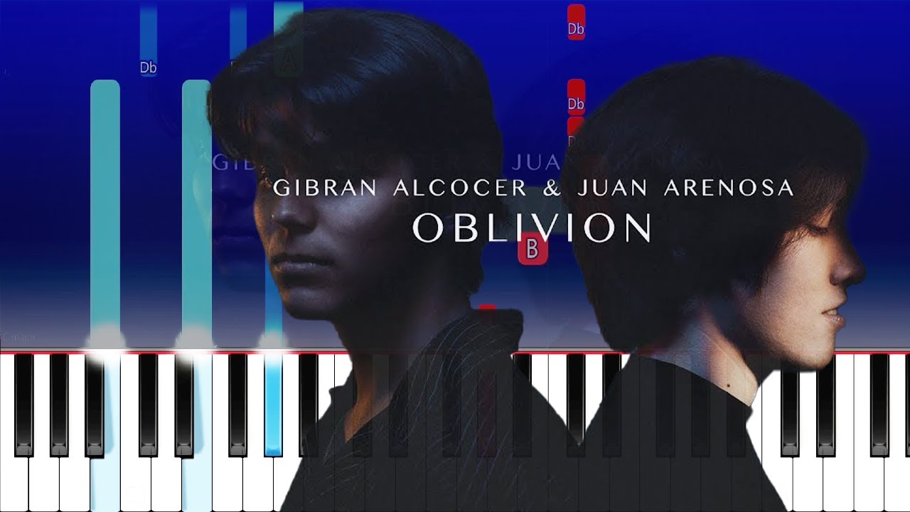Oblivion · Gibran Alcocer · Juan Arenosa (Piano Tutorial)