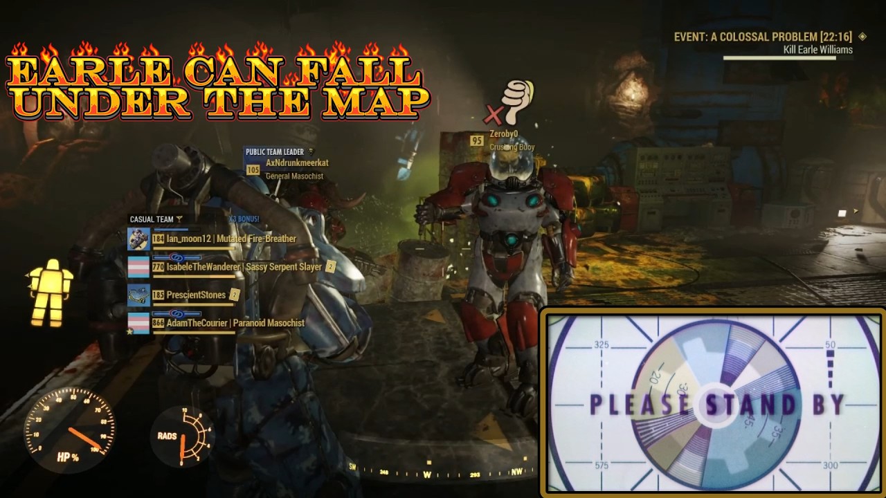 FO76 Grab a bag of popcorn, It's a long Earle Williams Story