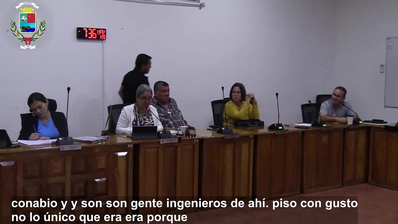 Sesión Municipal Ordinaria #141, Concejo Municipal de Quepos, 20-01-2026.