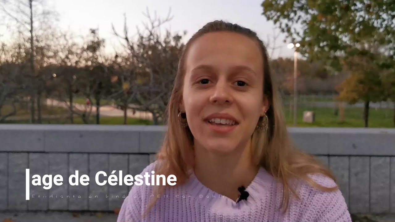Témoignage  Célestine 1ère année kiné CEU