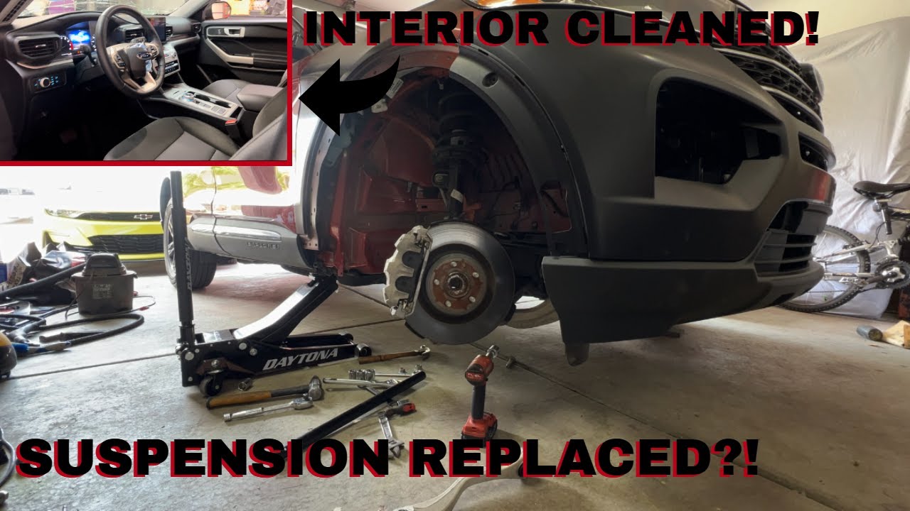 Rebuilding A Wrecked 2022 Ford Explorer Part 2