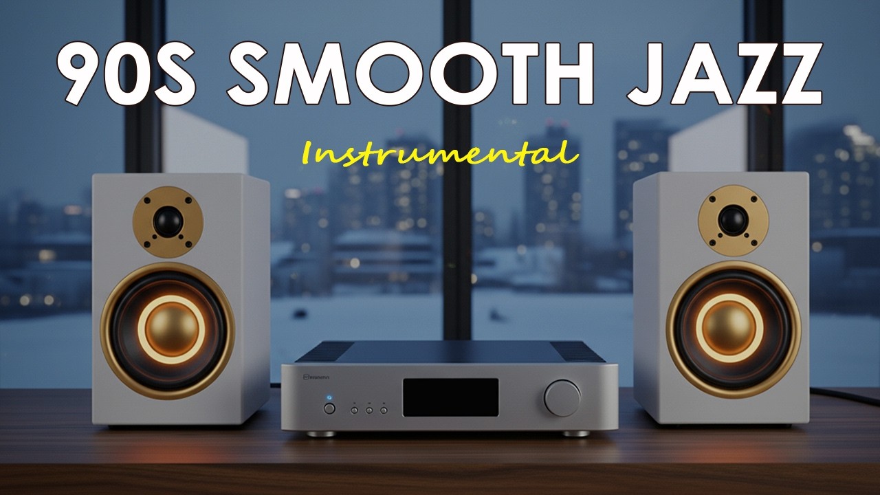 Smooth Jazz 90s - Instrumental – Relaxing Evening Ambience for Chill & Focus.