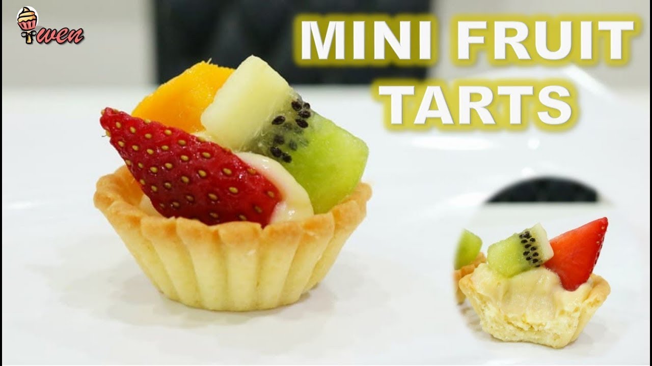 Как приготовить мини-тарты с фруктами! Рецепт мини-тартов с фруктами: корж из теста, заварной кре...