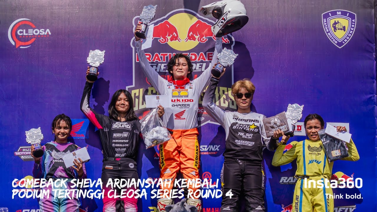 COMEBACK!!! SHEVA ARDIANSYAH KEMBALI KE PODIUM TERTINGGI | CLEOSA SERIES ROUND 4 | INSTA360