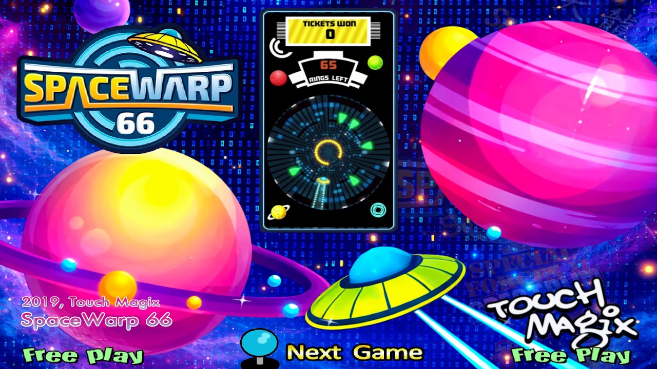 Hyperspin - SpaceWarp 66 by Touch Magix + bezel