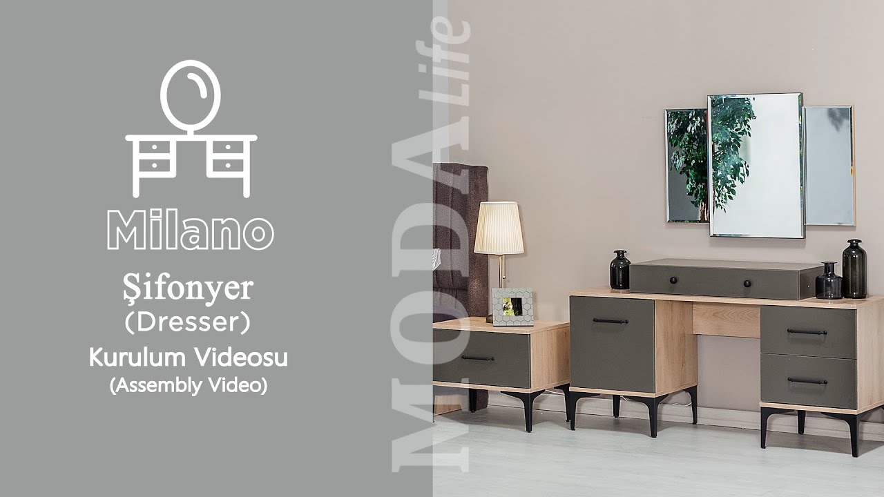 Milano Şifonyer Kurulum (Milano Dresser Assembly)
