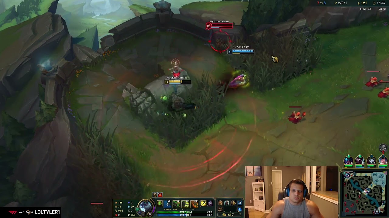 Teemo trolls Tyler1