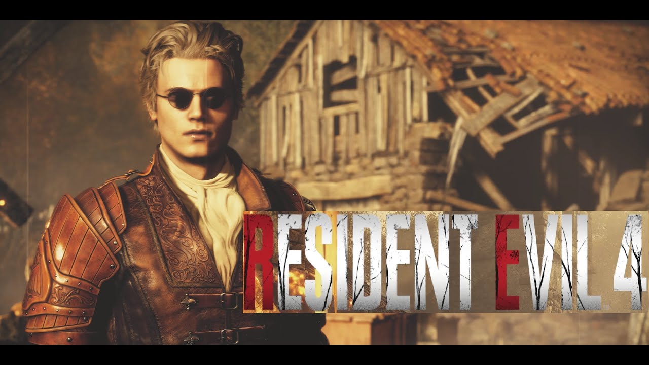 Resident Evil 4 Remake traje e filtro de Leon herói  Gameplay Completa