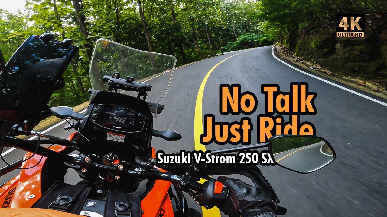 No Talk Just Ride - Suzuki V-Strom 250 SX - Indonesia