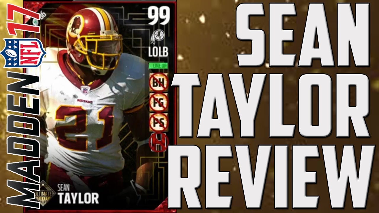 How Good is Developer Ultimate Ticket Sean Taylor? MUT 17 Player Review