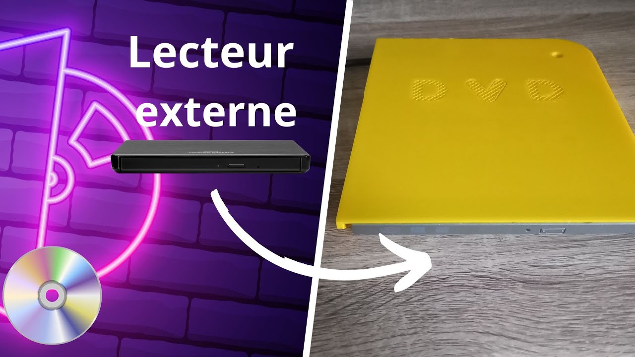 Tuto créer un LECTEUR DVD EXTERNE !!!