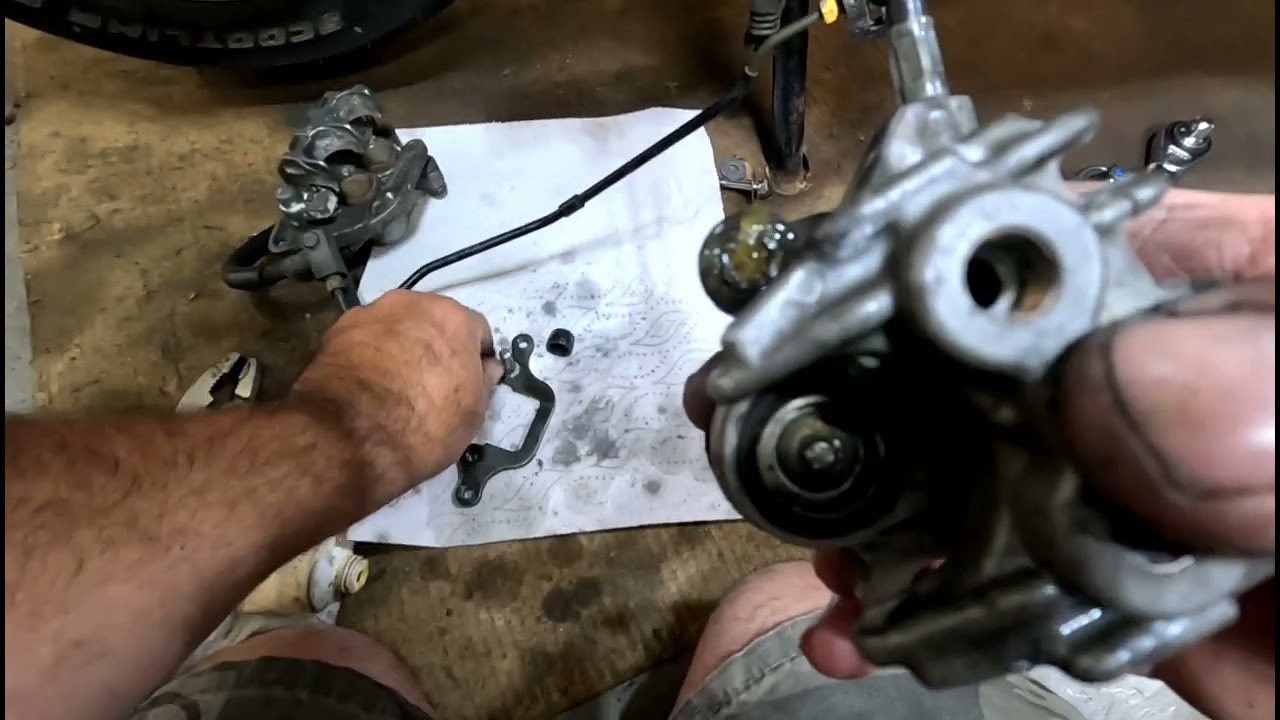 2005 Honda Silver Wing new brakes installation