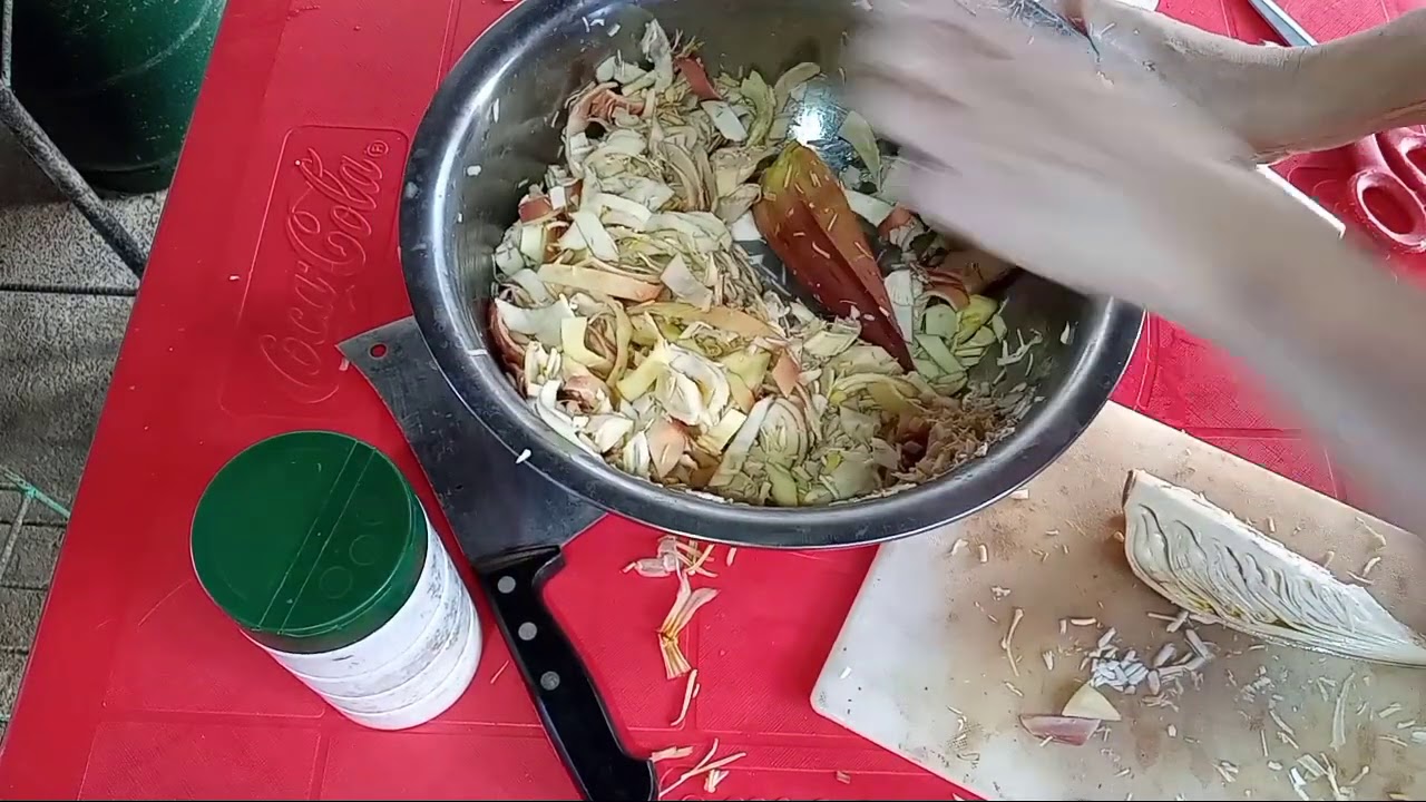 Paano hindi mangitim ang puso ng saging?