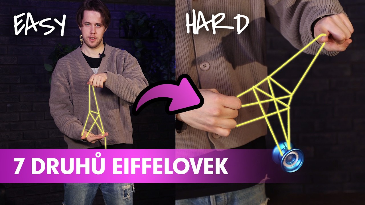 Yoyo Tutorial na 7 různých Eiffelovek