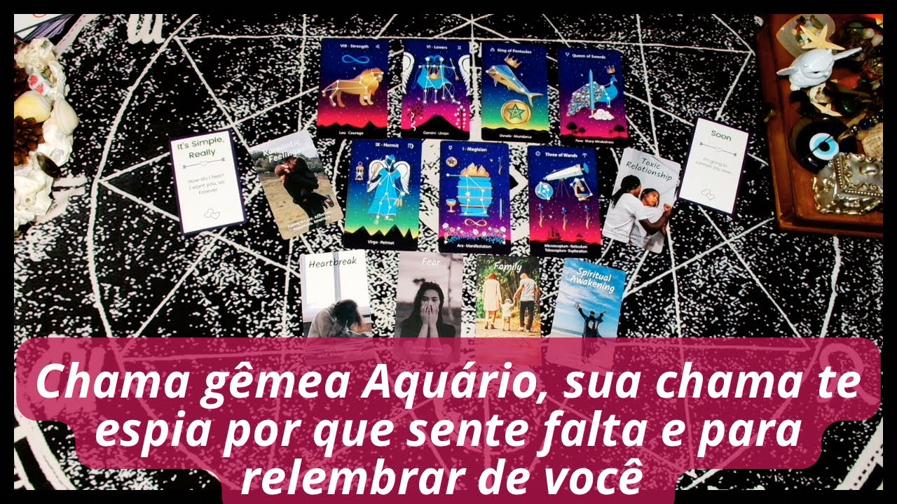 Chama gêmea Aquário, sua chama te espia por que sente falta e para relembrar de você 