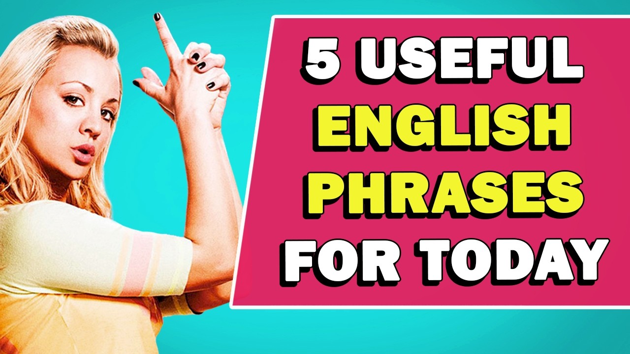 🎓 5 Useful English Phrases for Today 🎓