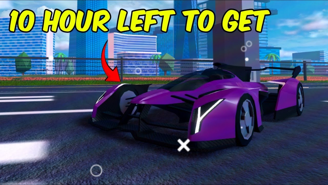 I had 10 HOUR LEFT to get SCORPION (NO-GAMEPASS, NO GOOD CARS & START FROM 0) | ROBLOX JAILBREAK