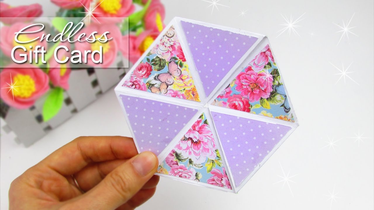 DIY HEXAFLEXAGON ENDLESS CARD EASY TUTORIAL
