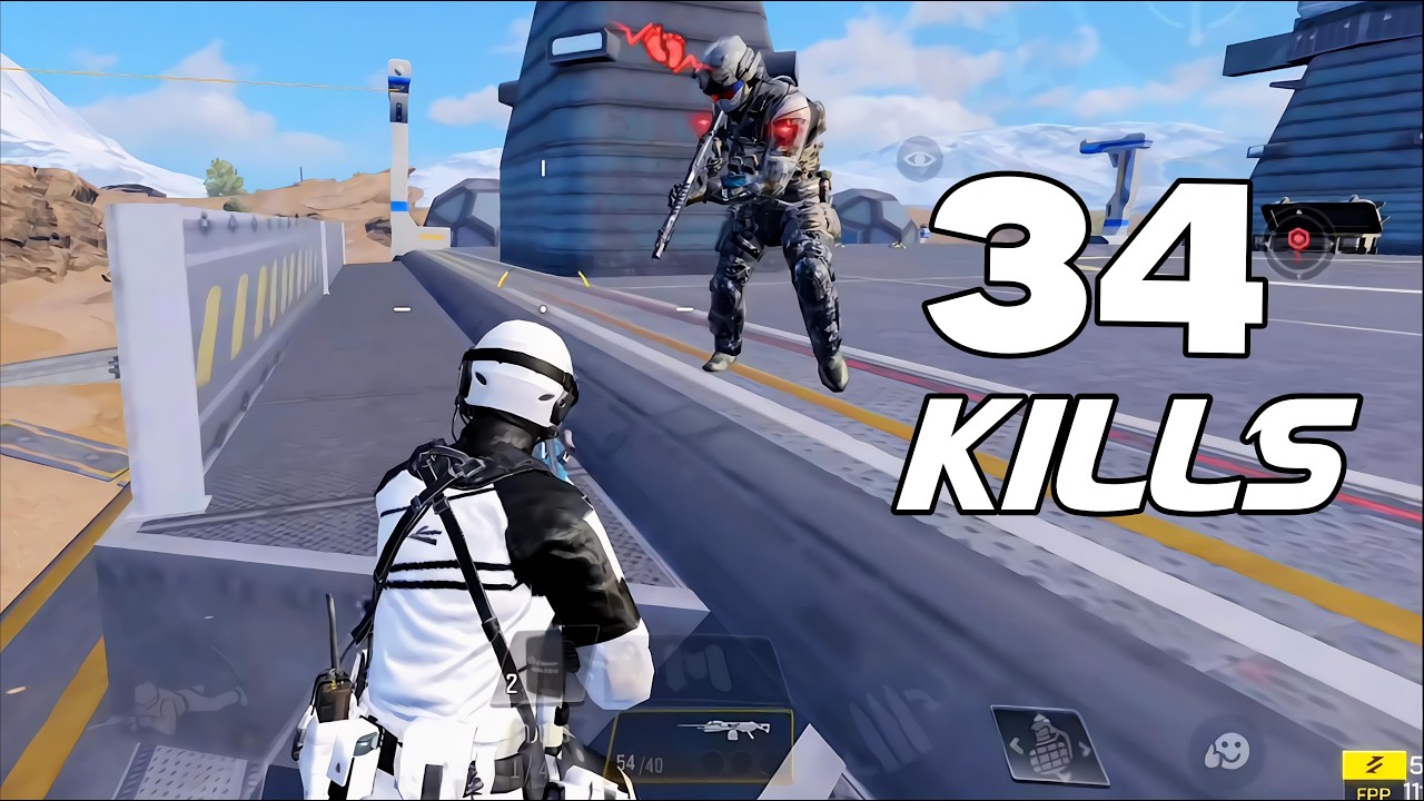 34 KILLS INTENSE SOLO VS SQUAD CODM BR FULL GAMEPLAY