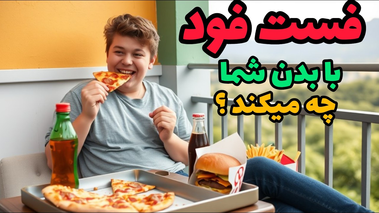 تاثیر فست فود بر بدن : حقایق پنهان درباره فست فود که باید بدانید .