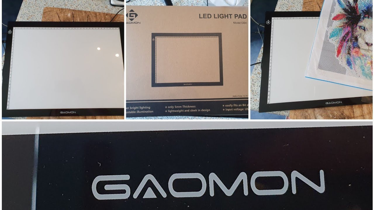 MA NOUVELLE TABLETTE LUMINEUSE GAOMON