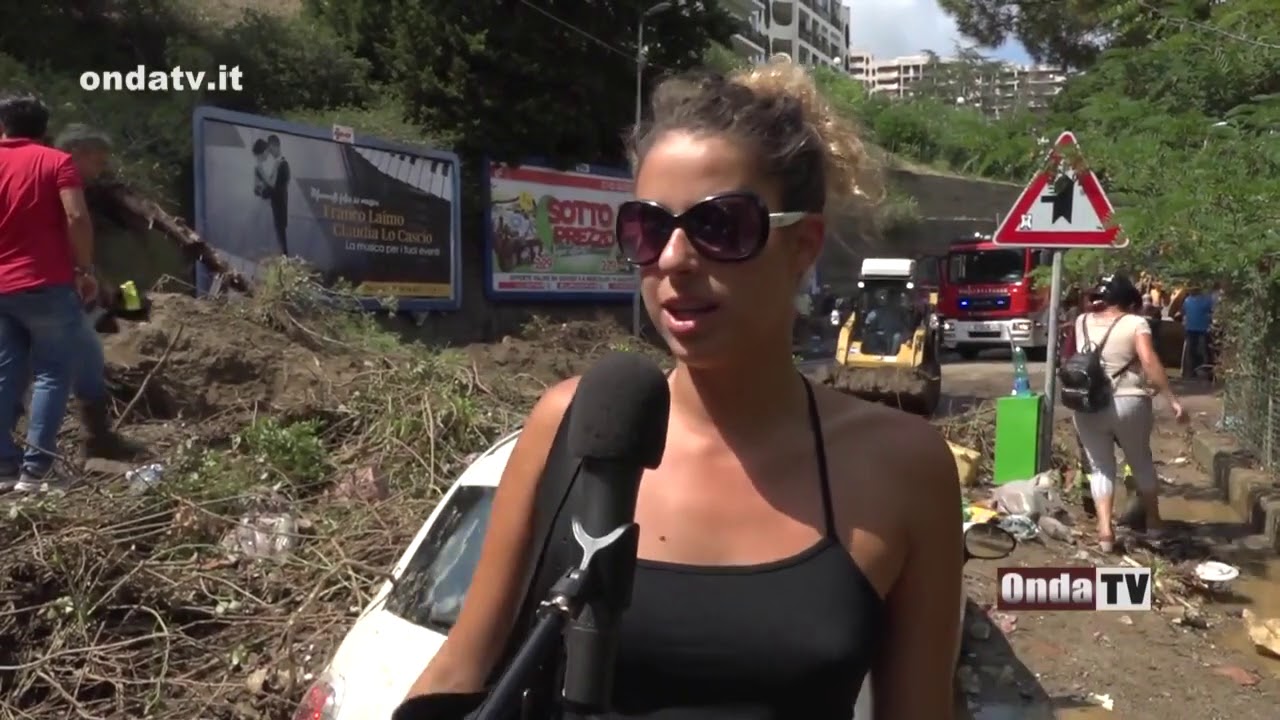Maltempo a Messina, sfiorata la tragedia