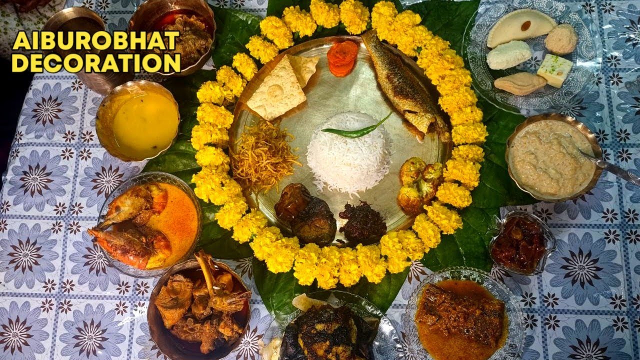 Aiburobhat thali | aiburobhat thali | aiburobhat in bengali | Aiburobhat menu ideas