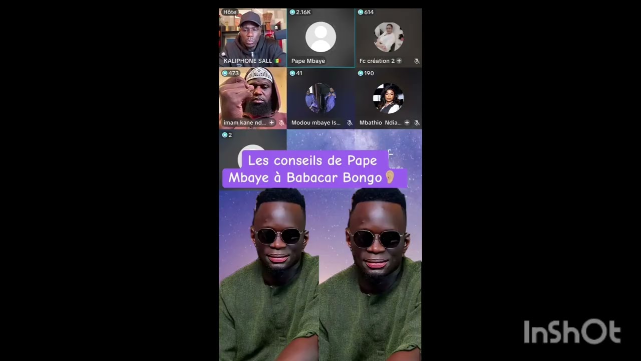 Conseils de Pape Mbaye à Babacar Bongo 