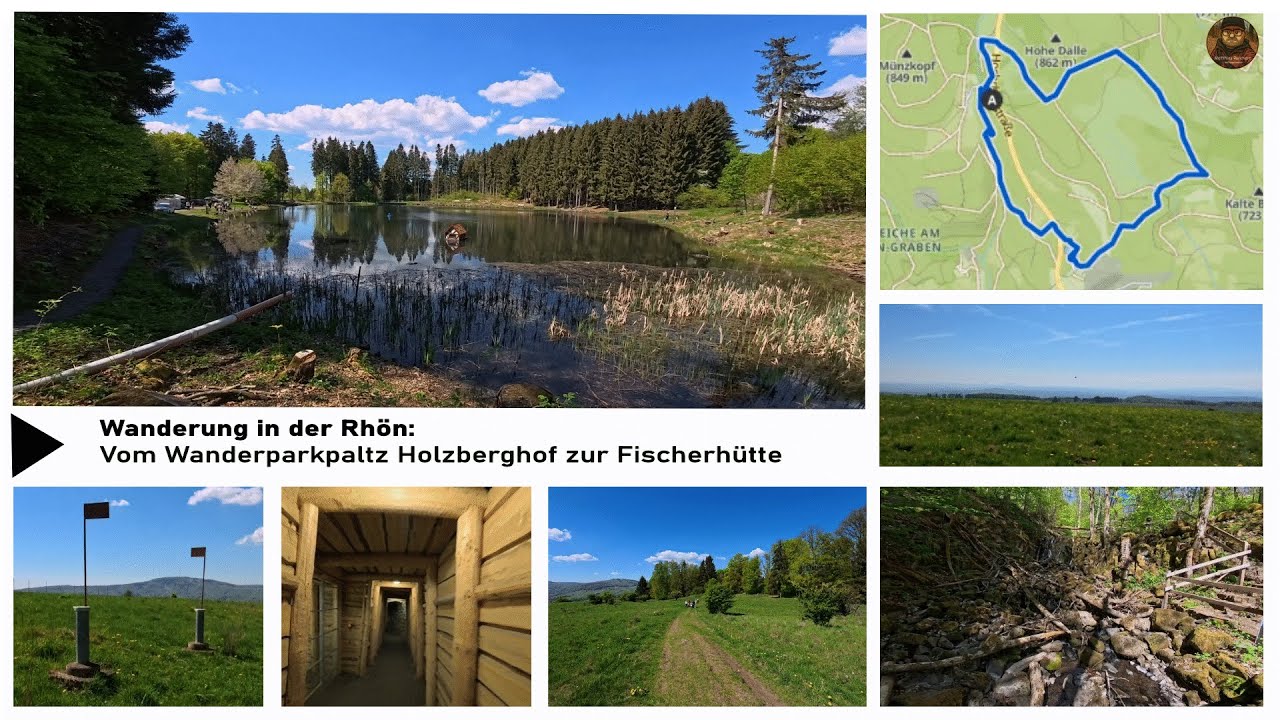 Unterwegs in der Rh&ouml;n - 1. Mai Tour zur Fischerh&uuml;tte am Rothsee