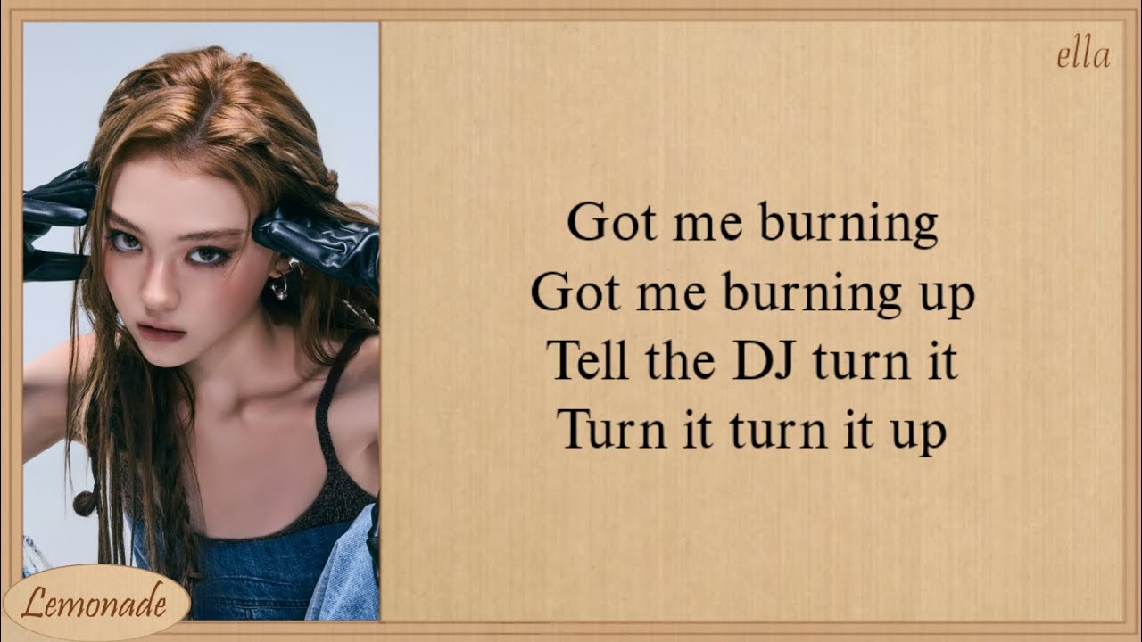 MEOVV BURNING UP Easy Lyrics