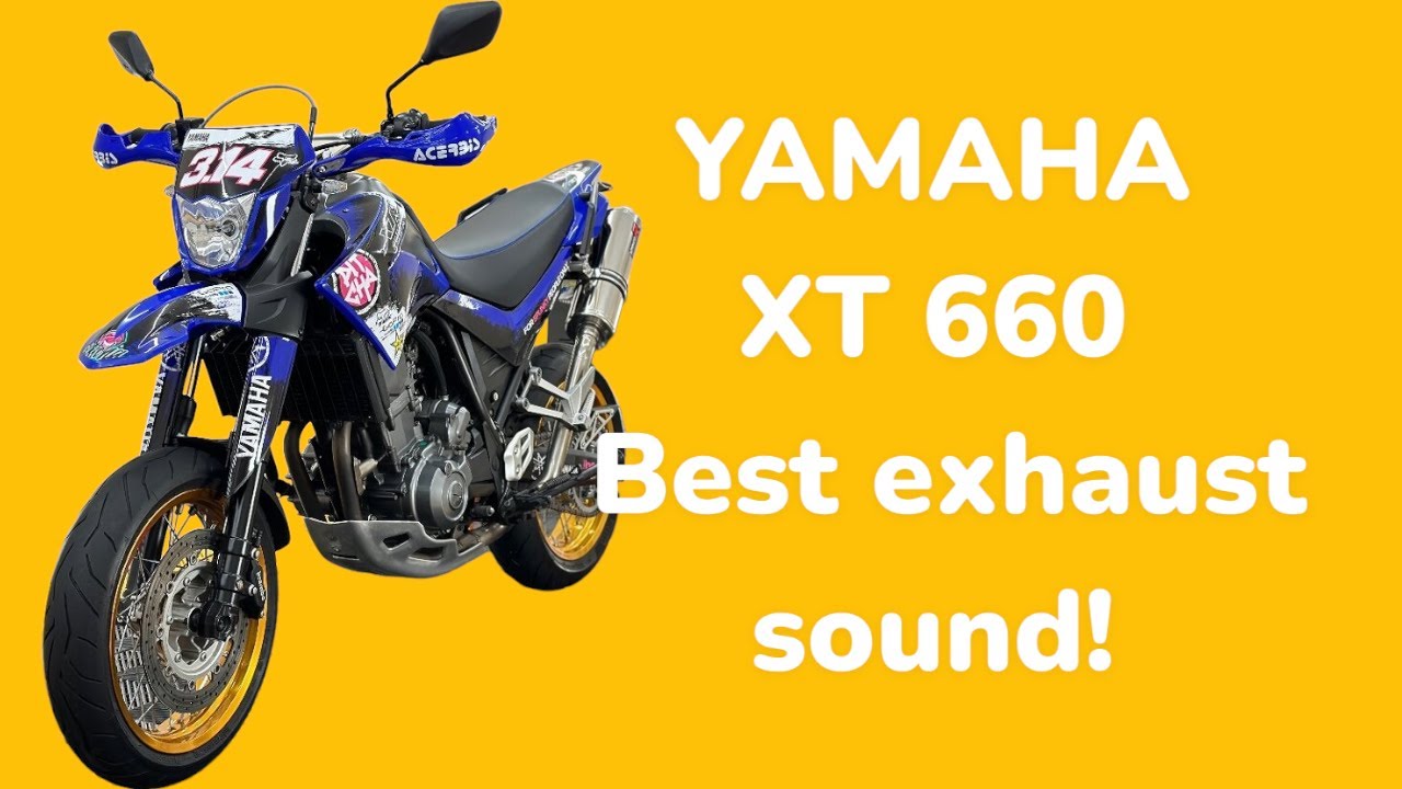 Yamaha XT 660 X, R - Best 10 raw exhaust sound compilation: Leo Vince, Akrapovic, MIVV, etc...