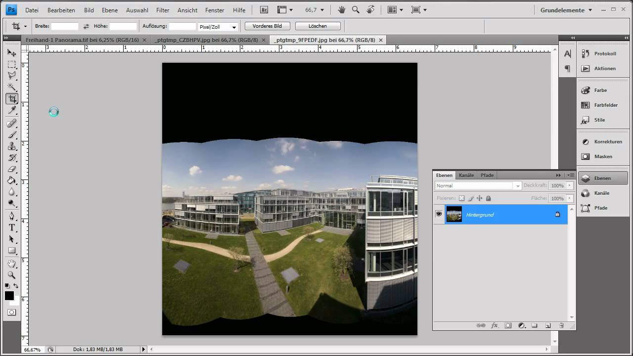 Stitching mit PTGui Pro - Digitale Fotopraxis: Panoramafotografie