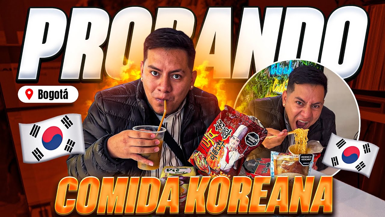 ¿Sabe RICO o RARO? Probé SNACKS COREANOS en Bogotá 🇰🇷😳