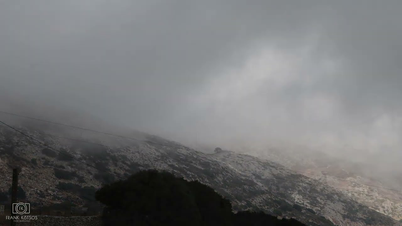 Timelapse Apeiranthos Naxos Island